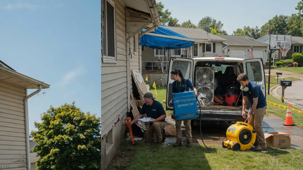 Ceiling Leak Cleanup in Ridgway, PA near me