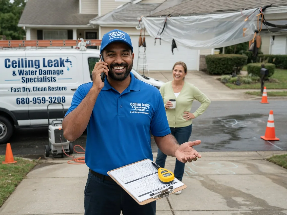 Ceiling Leak Cleanup Ridgway, PA FAQs
